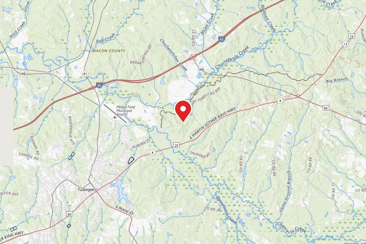 Dispersed Site near 32.4564, -85.6418
