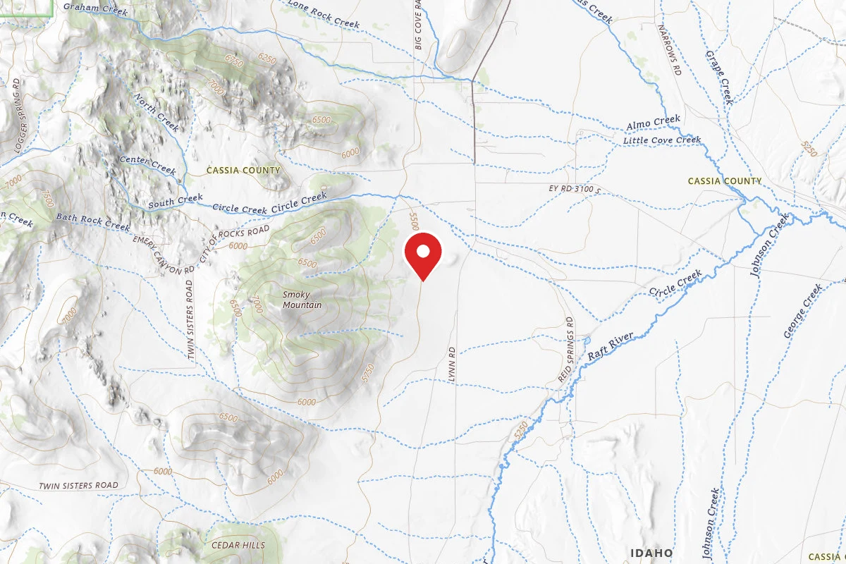 Dispersed Site near 42.0641, -113.6455