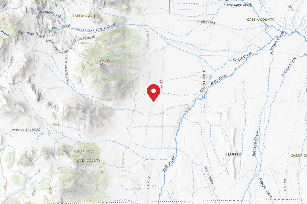 Dispersed Site near 42.0411, -113.6438