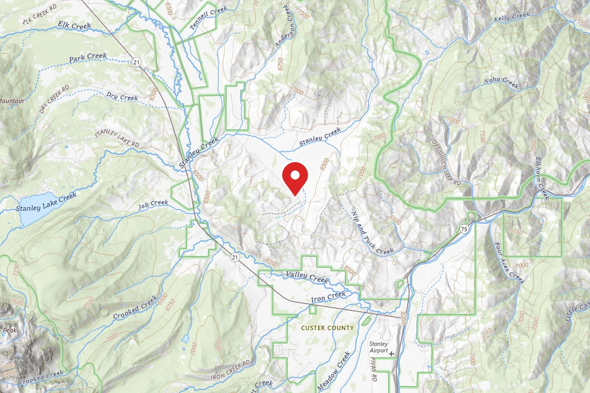 Nip and Tuck Road (FS RD 653 to 633)