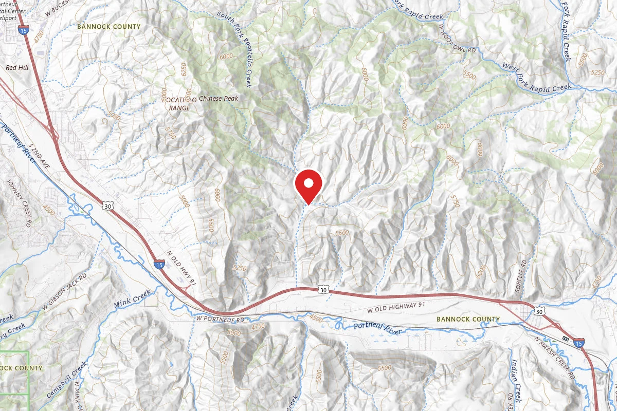 Dispersed Site near 42.8223, -112.3255