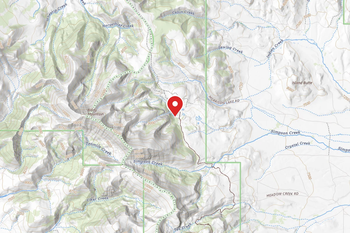 Dispersed Site near 44.5995, -113.0365