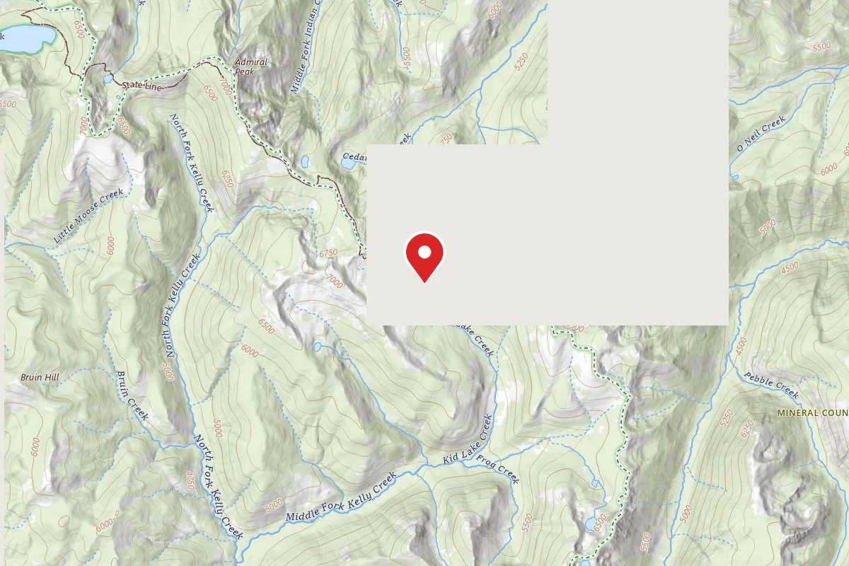 Dispersed Site near 46.7770, -114.8151