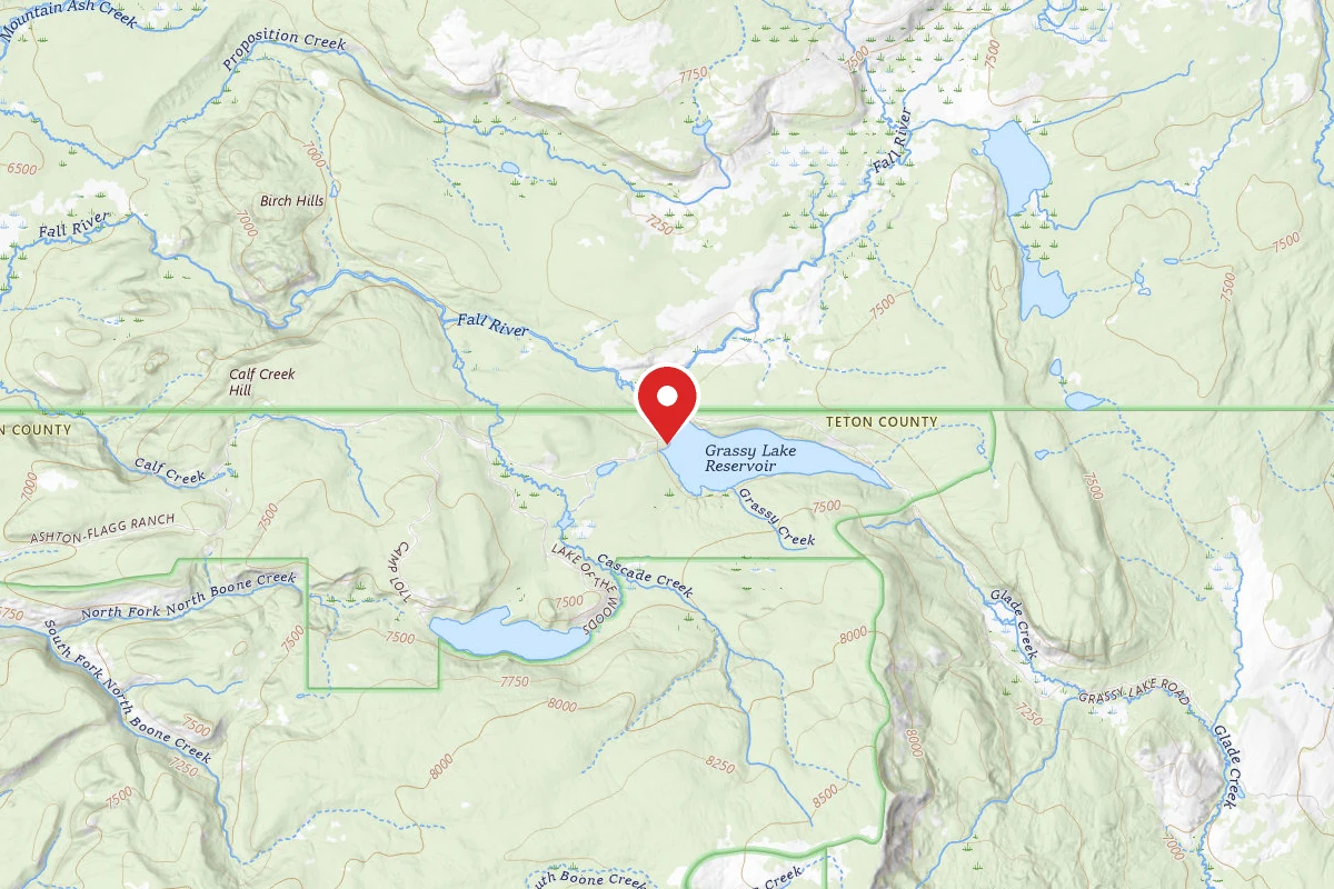 Dispersed Site near 44.1288, -110.8200