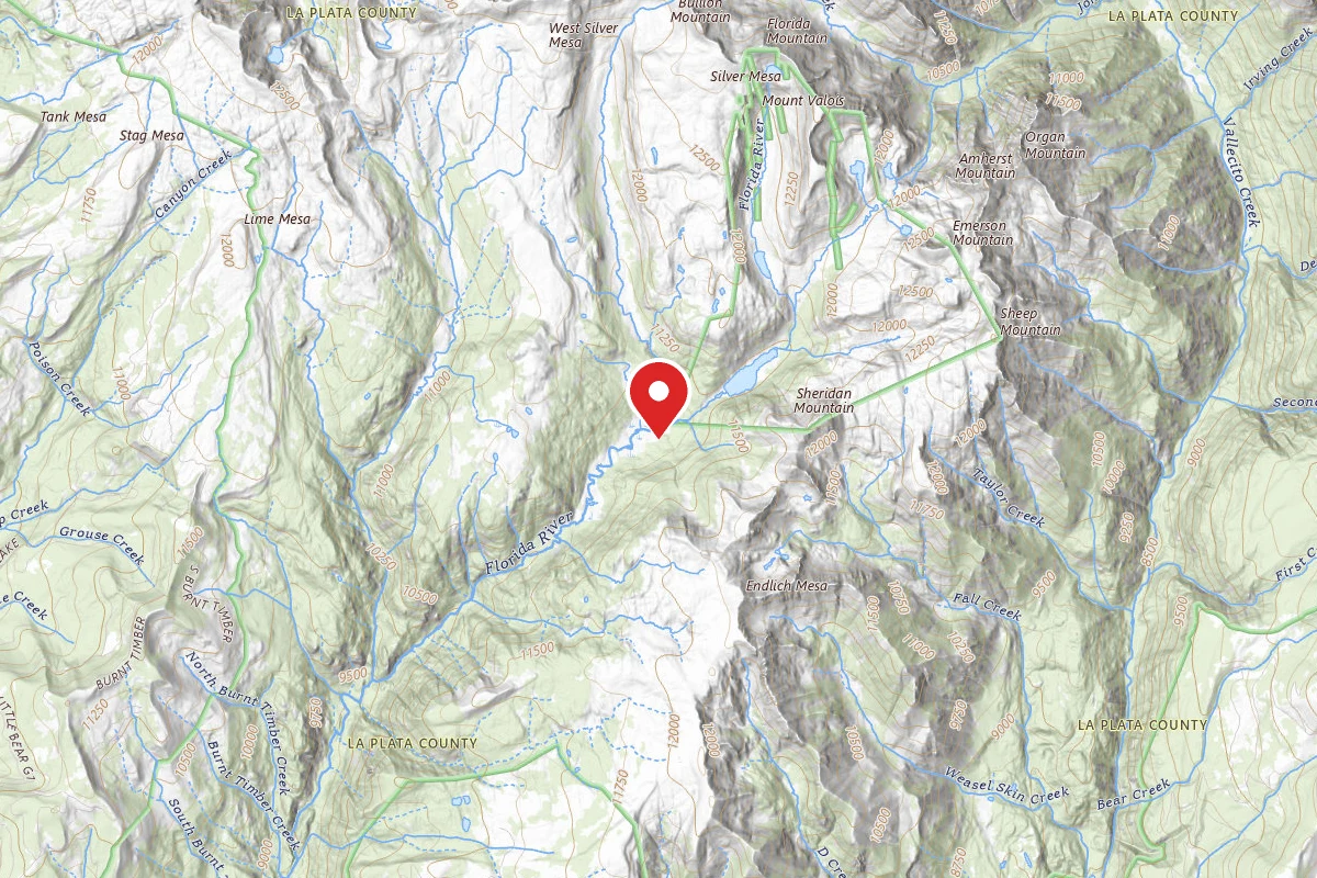 Dispersed Site near 37.5332, -107.6107