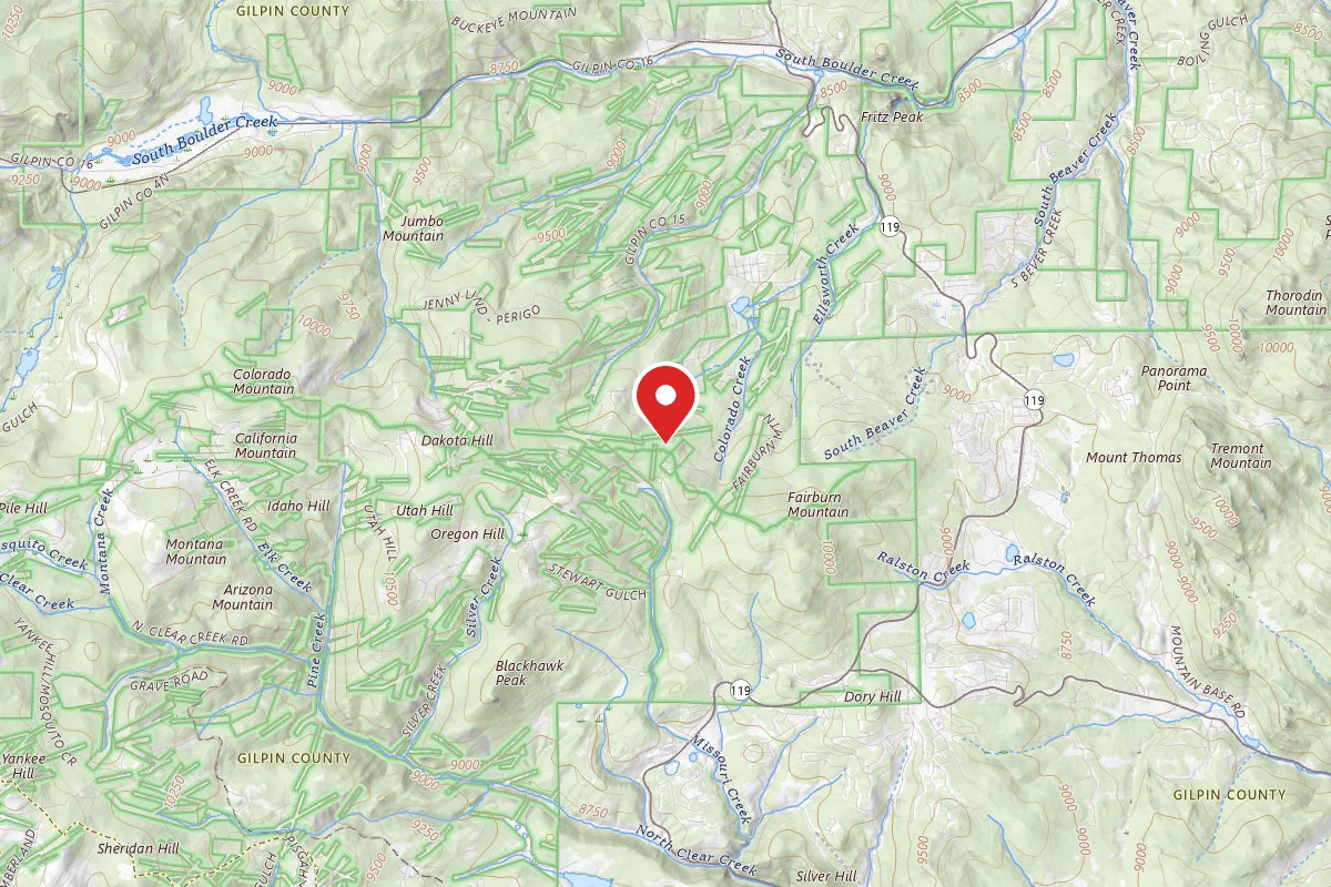 Dispersed Site near 39.8697, -105.5206