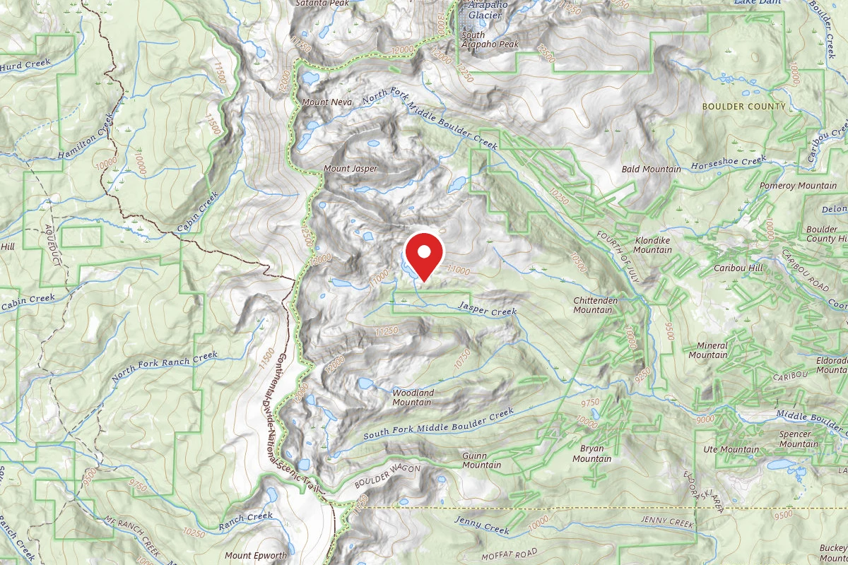 Dispersed Site near 39.9743, -105.6583