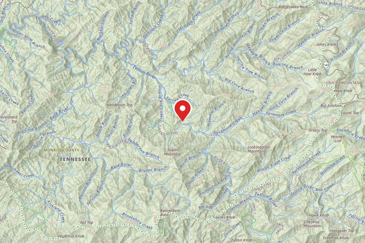 Cherokee NF Dispersed - Tellico River