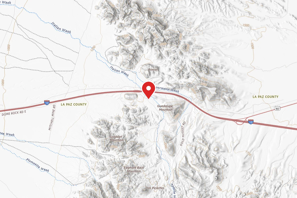 Gold Nugget Road - Dispersed Camping