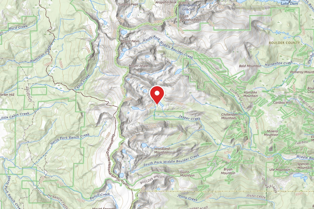 Dispersed Site near 39.9761, -105.6642