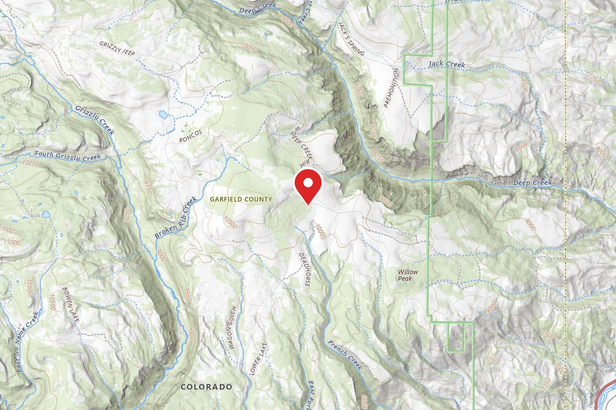 Dispersed Site near 39.6810, -107.1996