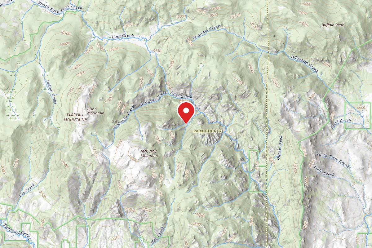 Dispersed Site near 39.2339, -105.4424