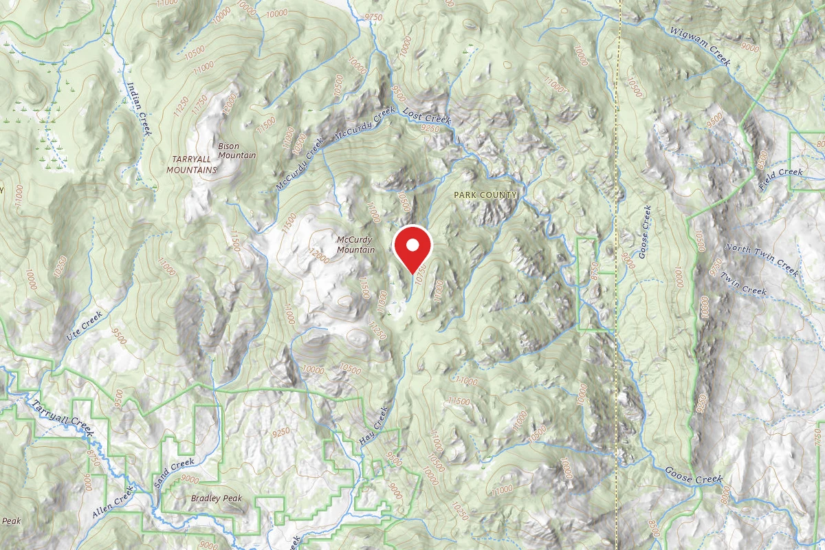 Dispersed Site near 39.2155, -105.4486