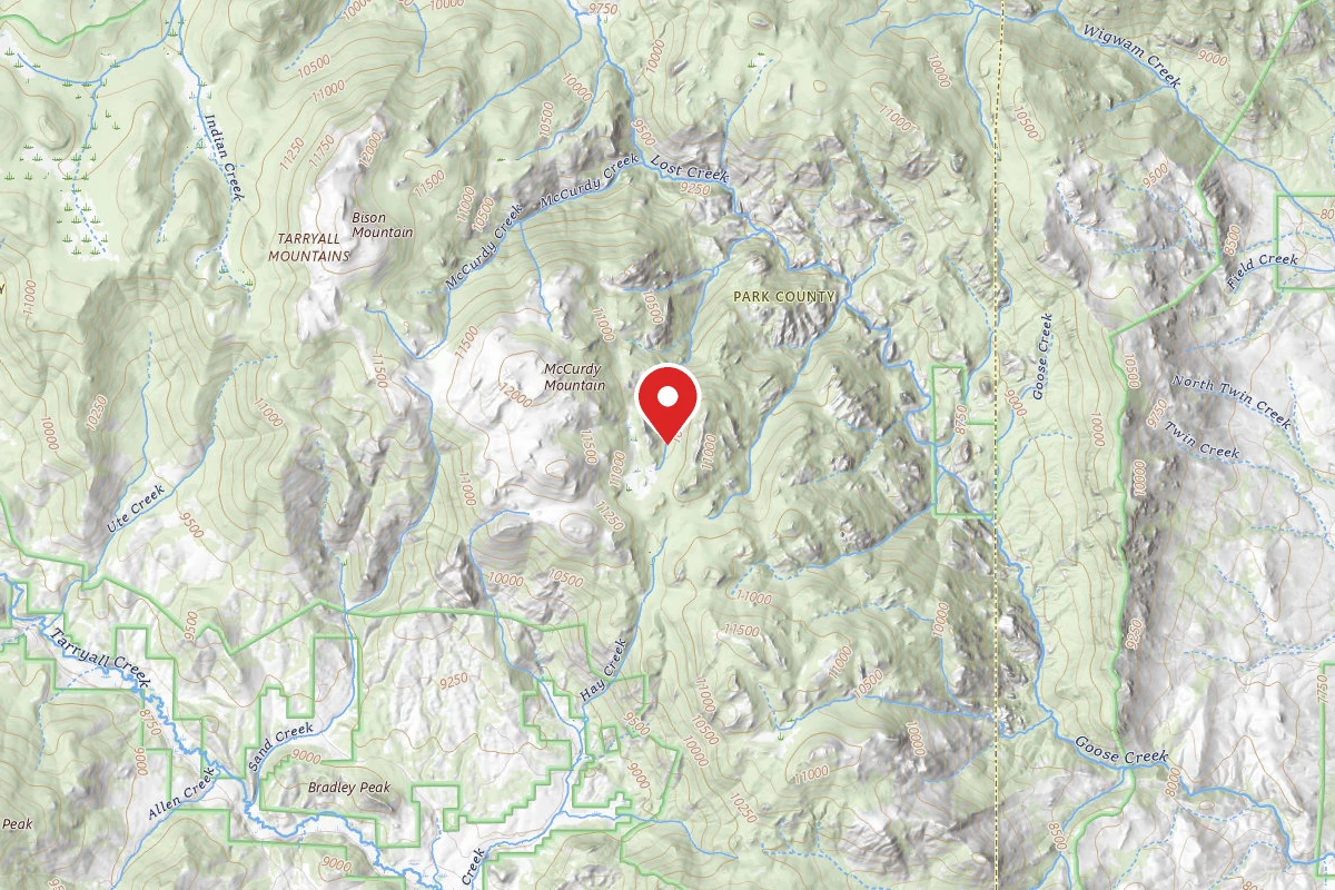 Dispersed Site near 39.2132, -105.4485