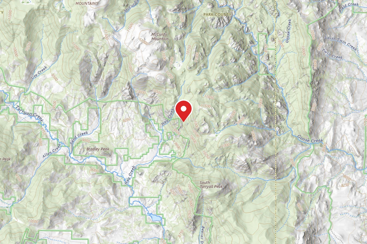 Dispersed Site near 39.1841, -105.4496
