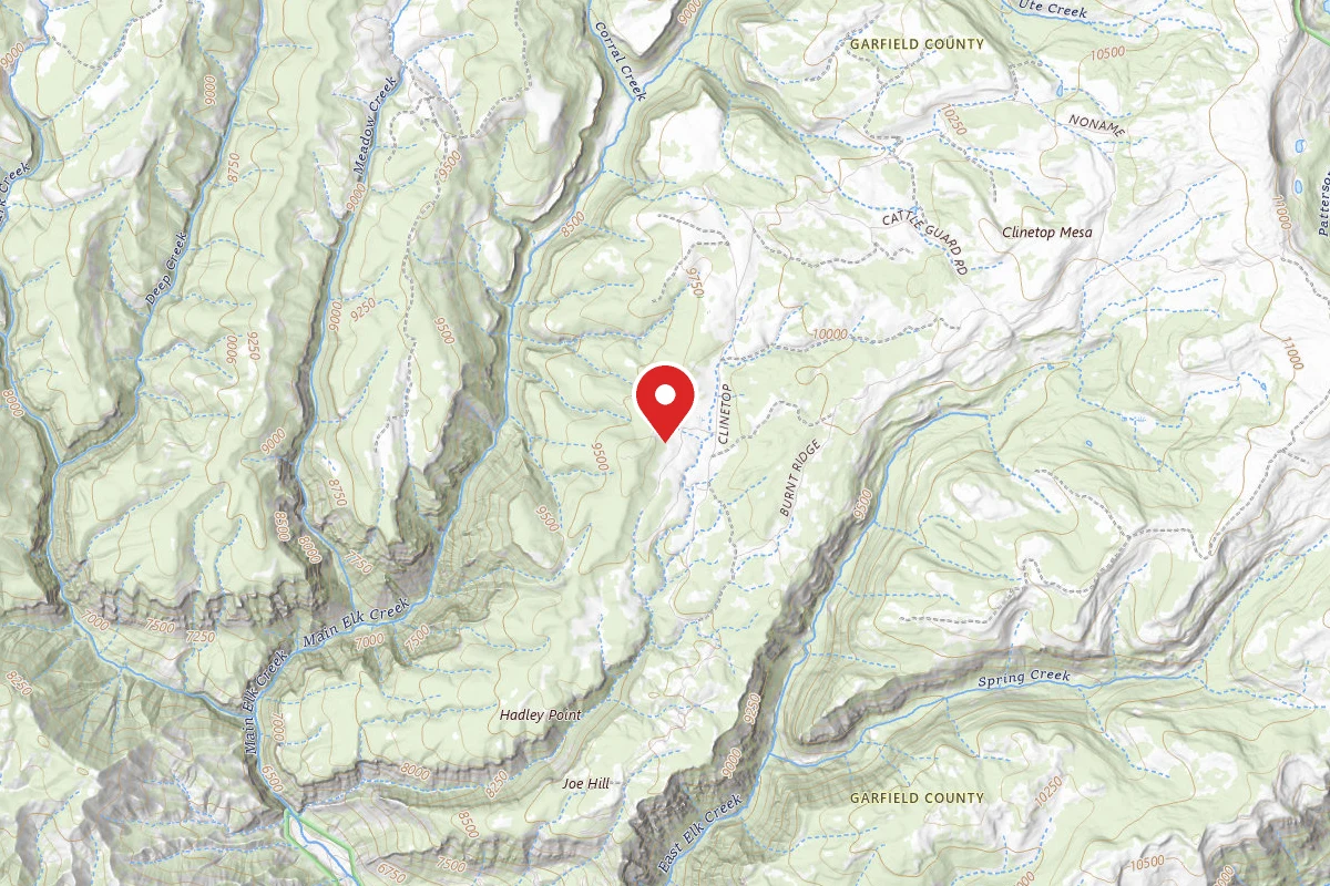 Dispersed Site near 39.7269, -107.5208