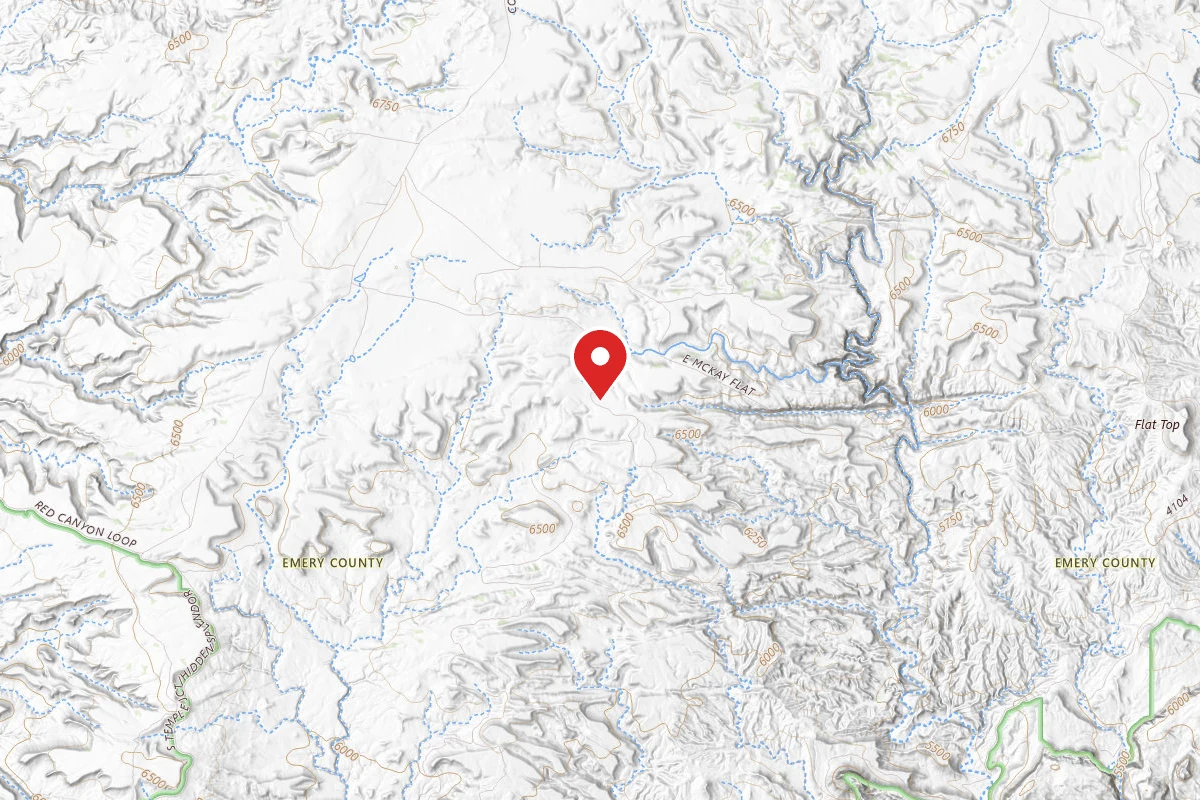 Dispersed camping near orangeville