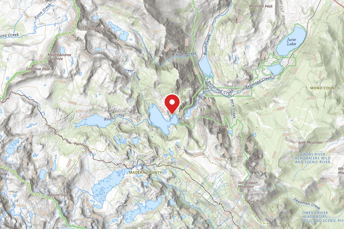 Dispersed Site near 37.7542, -119.1452