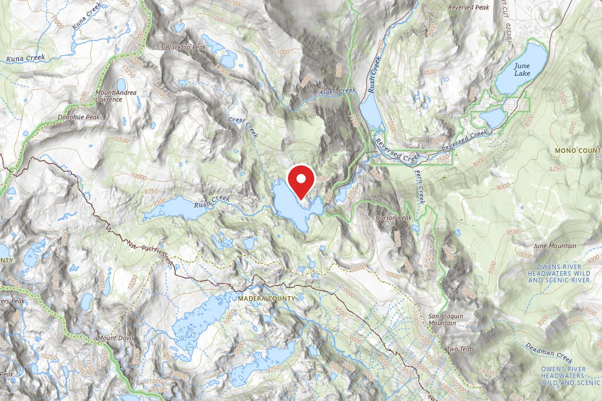 Dispersed Site near 37.7532, -119.1494