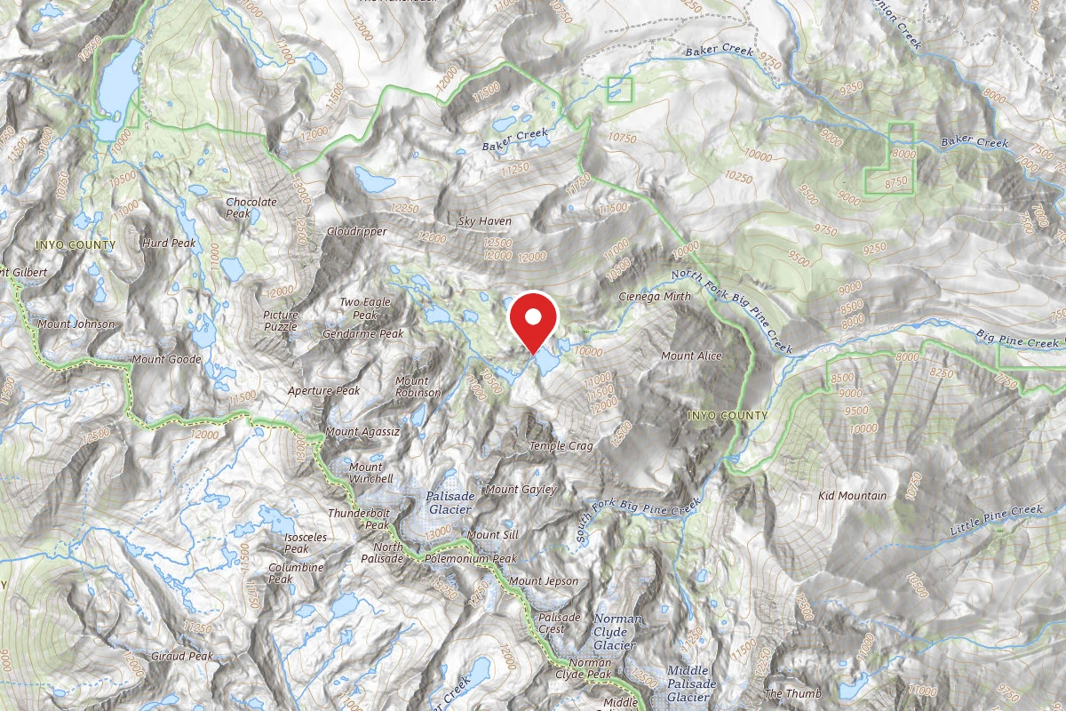 Dispersed Site near 37.1246, -118.4902