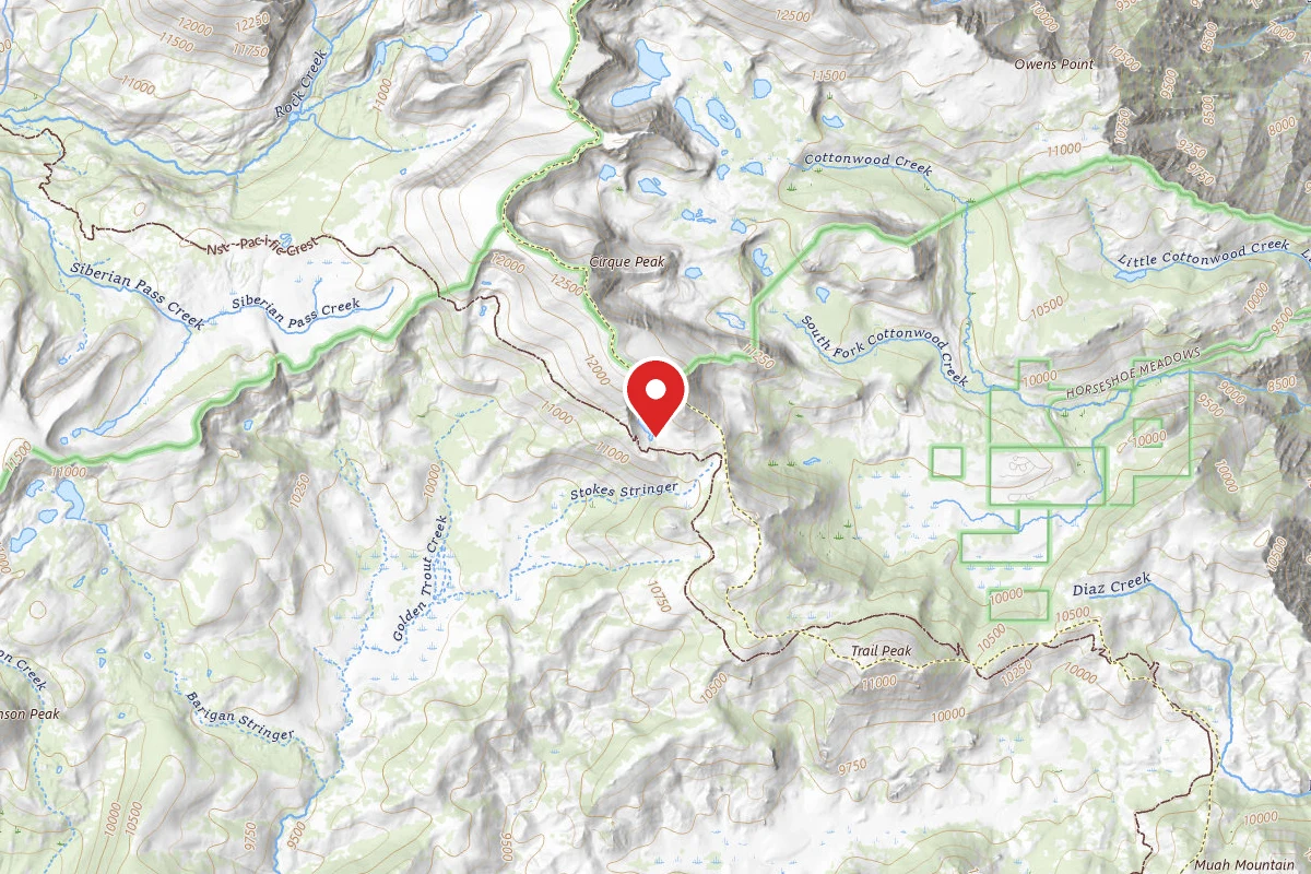 Dispersed Site near 36.4558, -118.2262