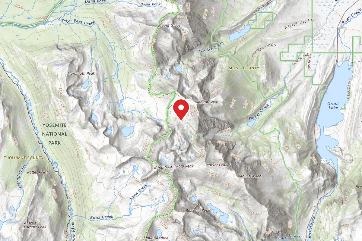 Dispersed Site near 37.8353, -119.1983