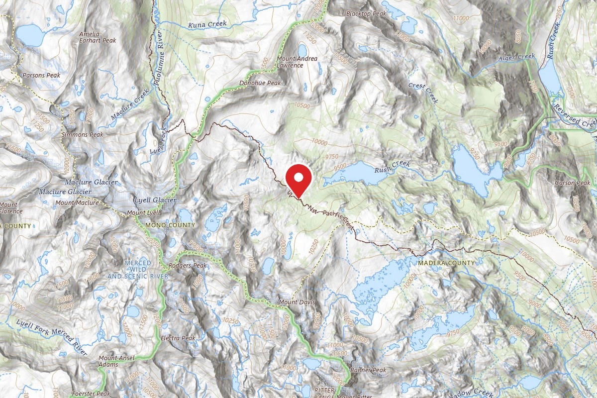 Dispersed Site near 37.7441, -119.2121