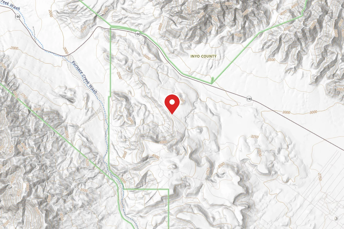Dispersed Site near 36.3340, -116.6476