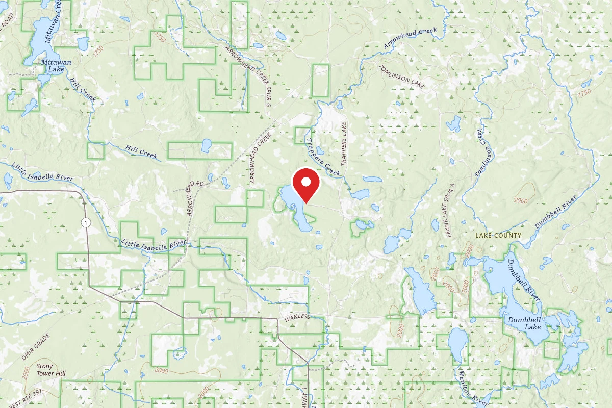 Eighteen Rustic Lake Campground