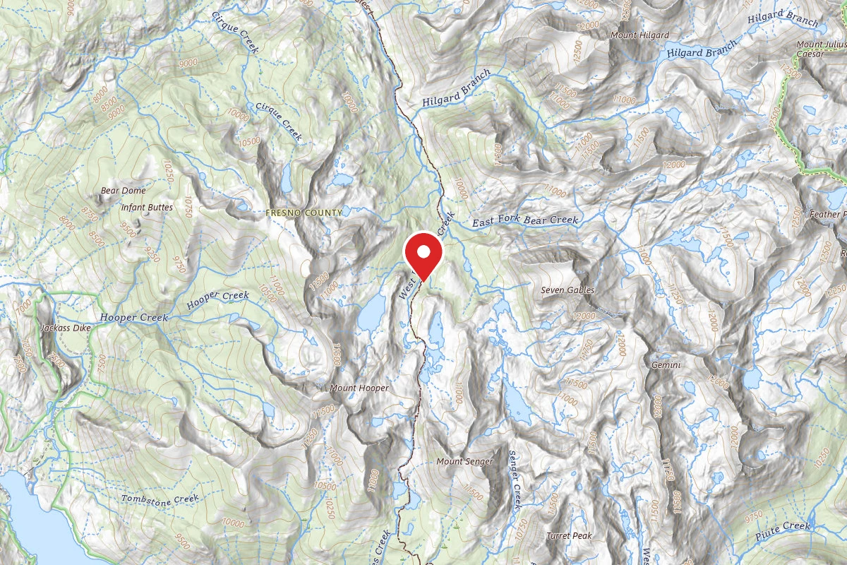 Dispersed Site near 37.3135, -118.8719