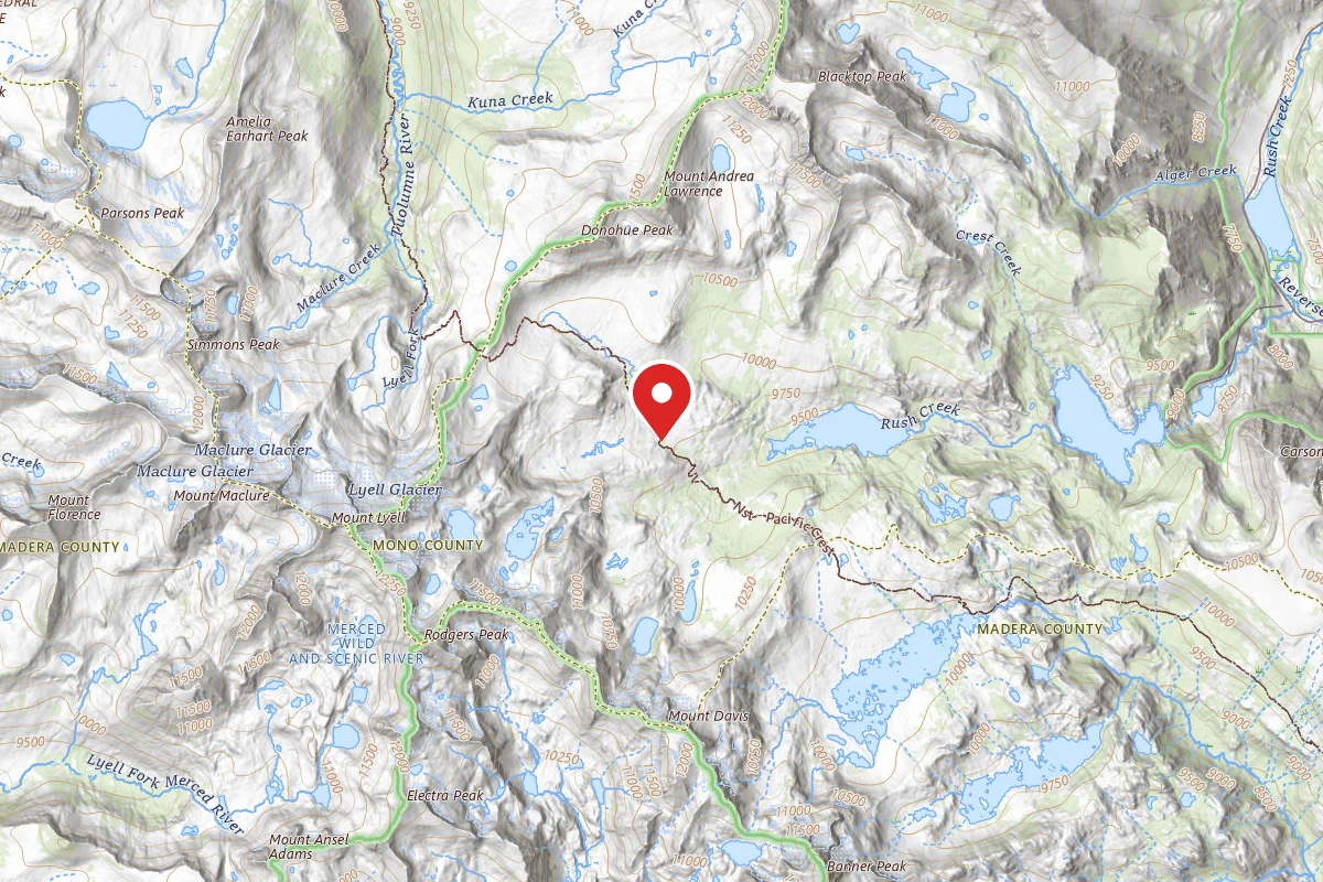 Dispersed Site near 37.7498, -119.2200