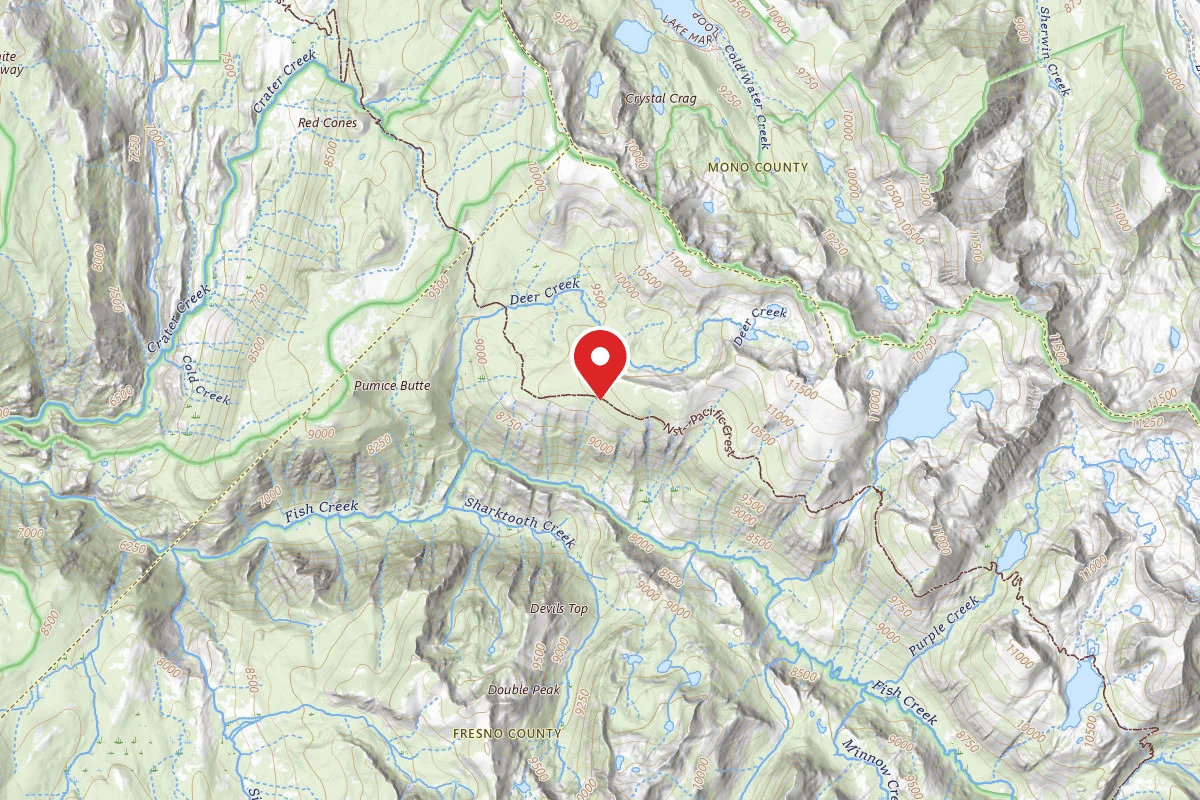 Dispersed Site near 37.5509, -119.0177
