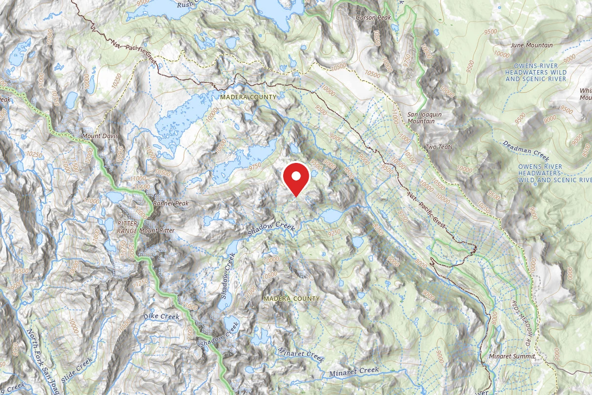 Dispersed Site near 37.6990, -119.1445