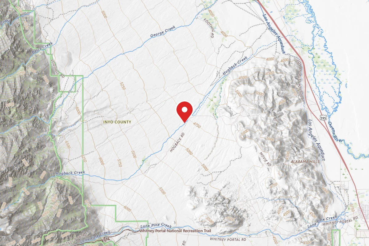 Dispersed Site near 36.6452, -118.1624