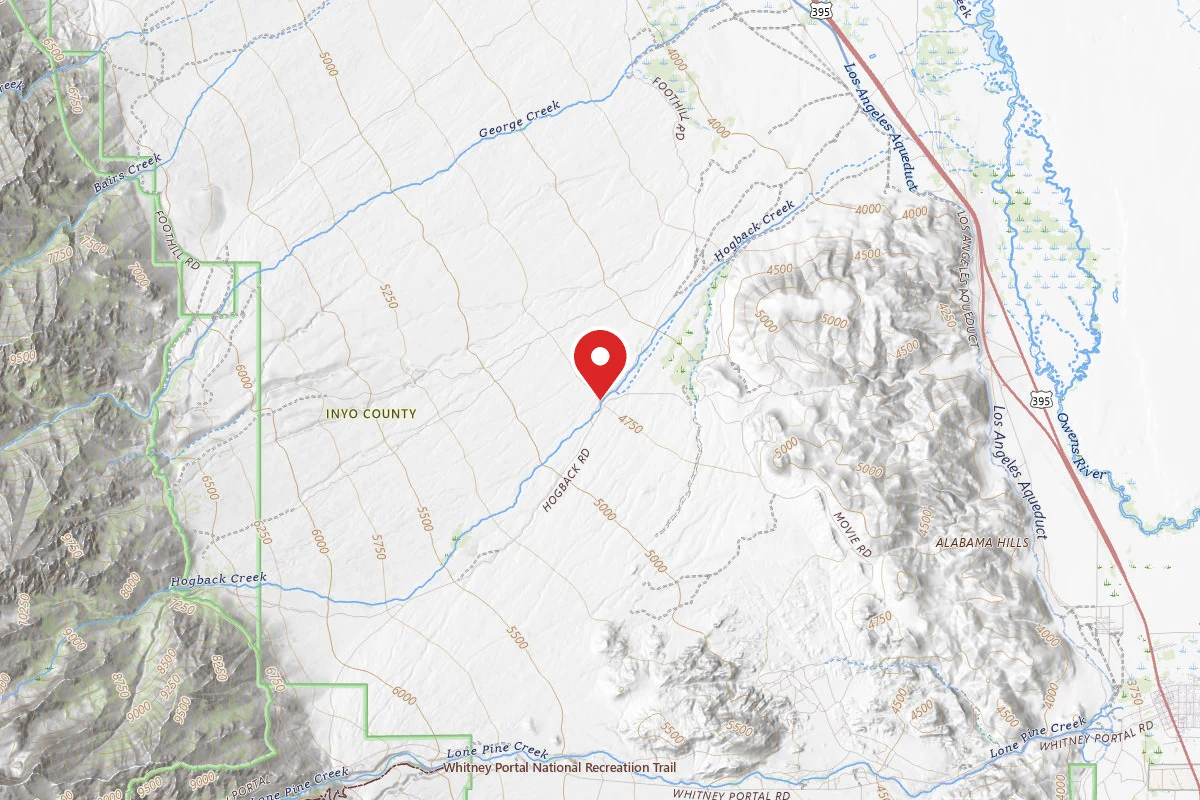 Dispersed Site near 36.6476, -118.1608