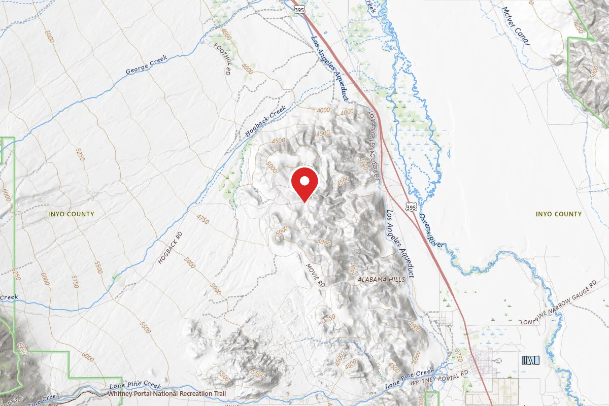 Dispersed Site near 36.6487, -118.1211