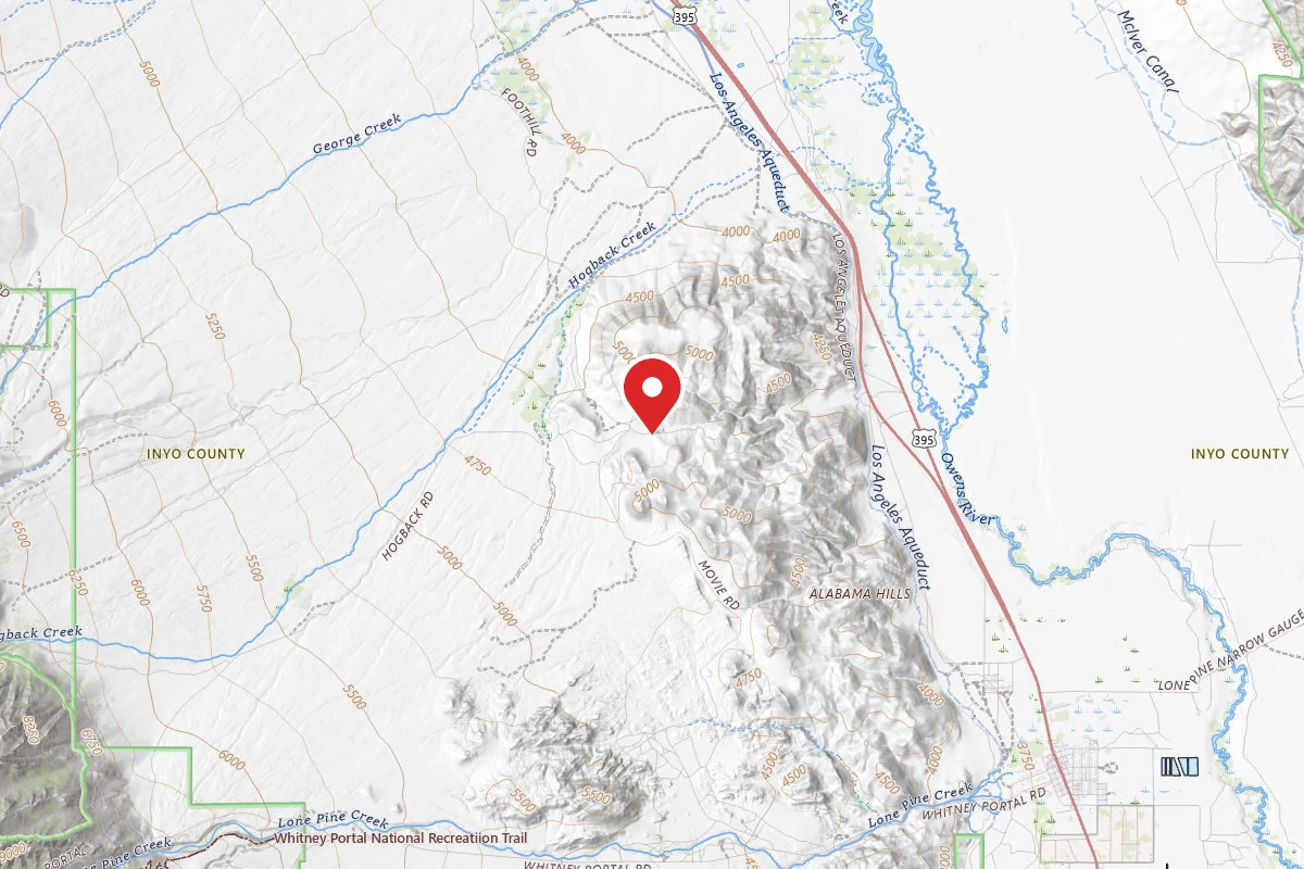 Dispersed Site near 36.6482, -118.1280