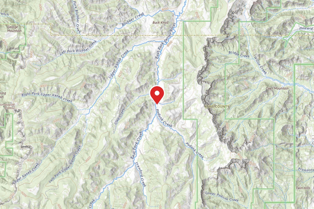 East Fork Dispersed Site 6