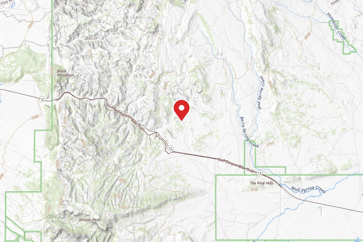 Dispersed Site near 37.7343, -112.2584