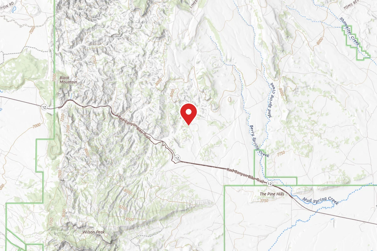 Dispersed Site near 37.7361, -112.2587