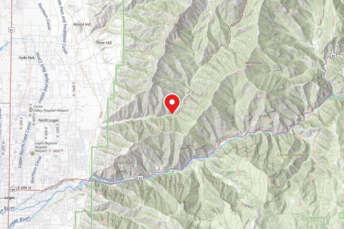 Dispersed Site near 41.7727, -111.7372