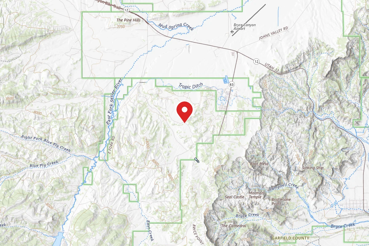 Dispersed Site near 37.6609, -112.1818