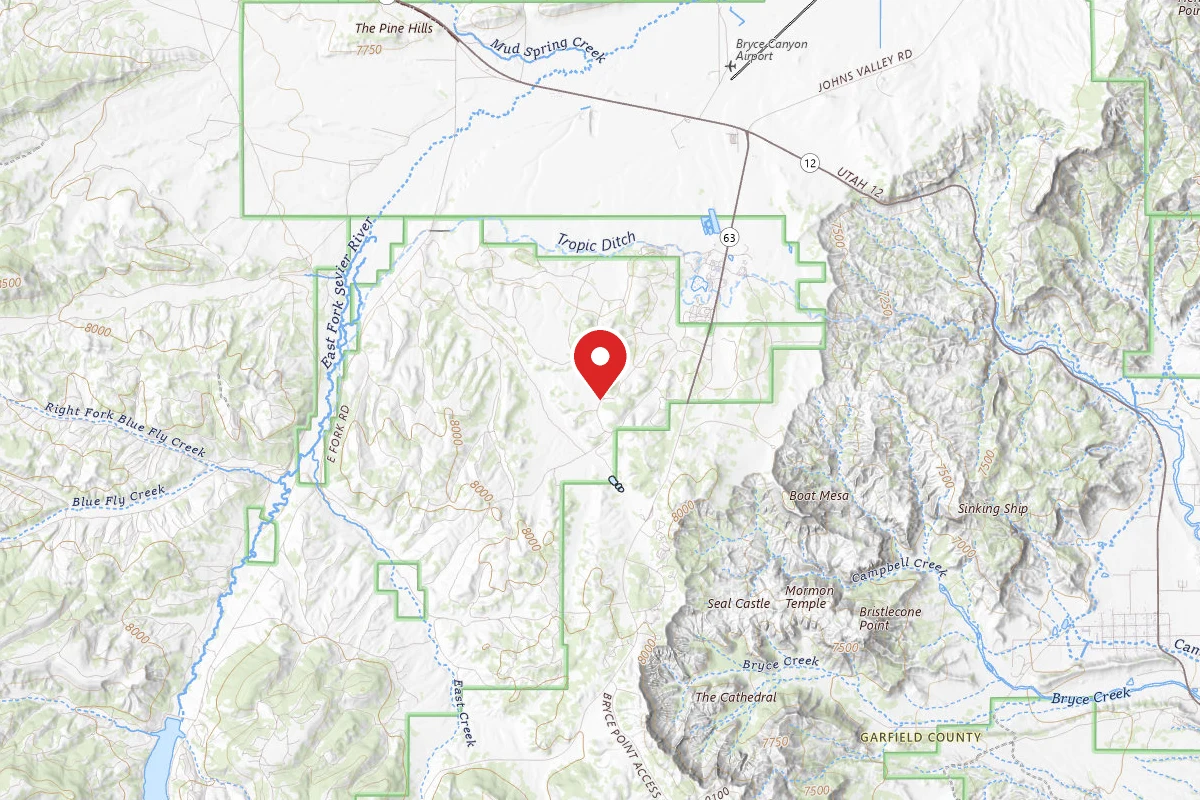 Dispersed Site near 37.6560, -112.1775