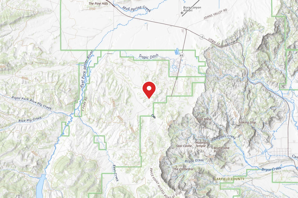 Dispersed Site near 37.6541, -112.1779