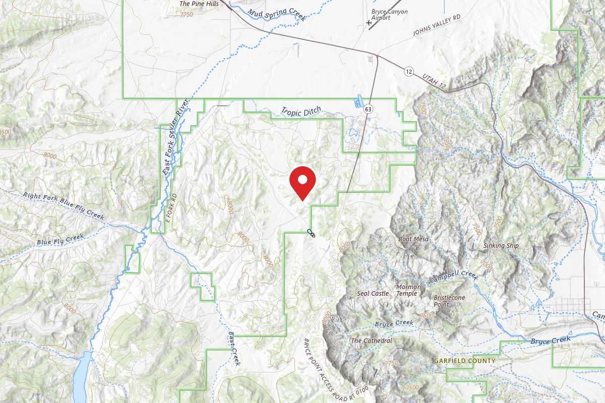 Dispersed Site near 37.6531, -112.1779