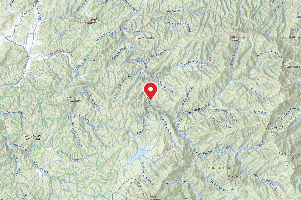 Cherokee NF - Citico Road Dispersed