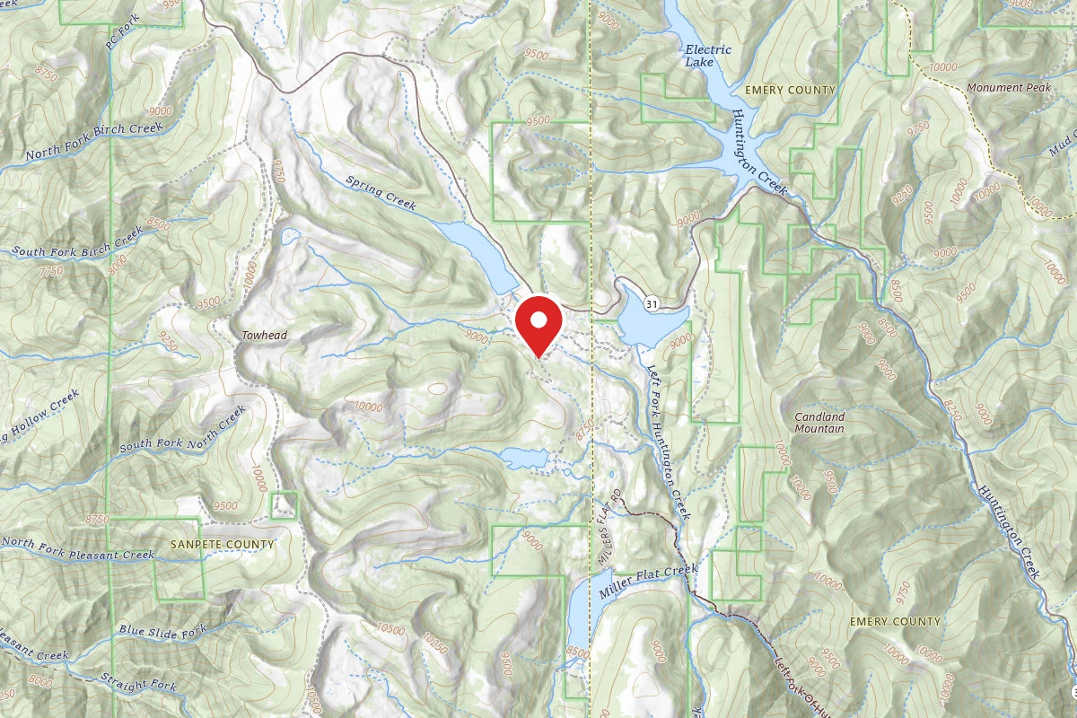 Dispersed Site near 39.5752, -111.2576