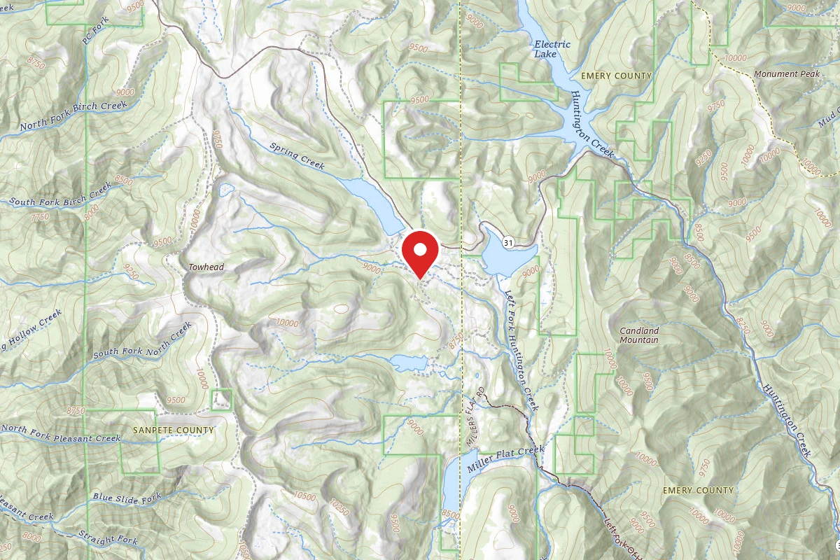 Dispersed Site near 39.5763, -111.2576