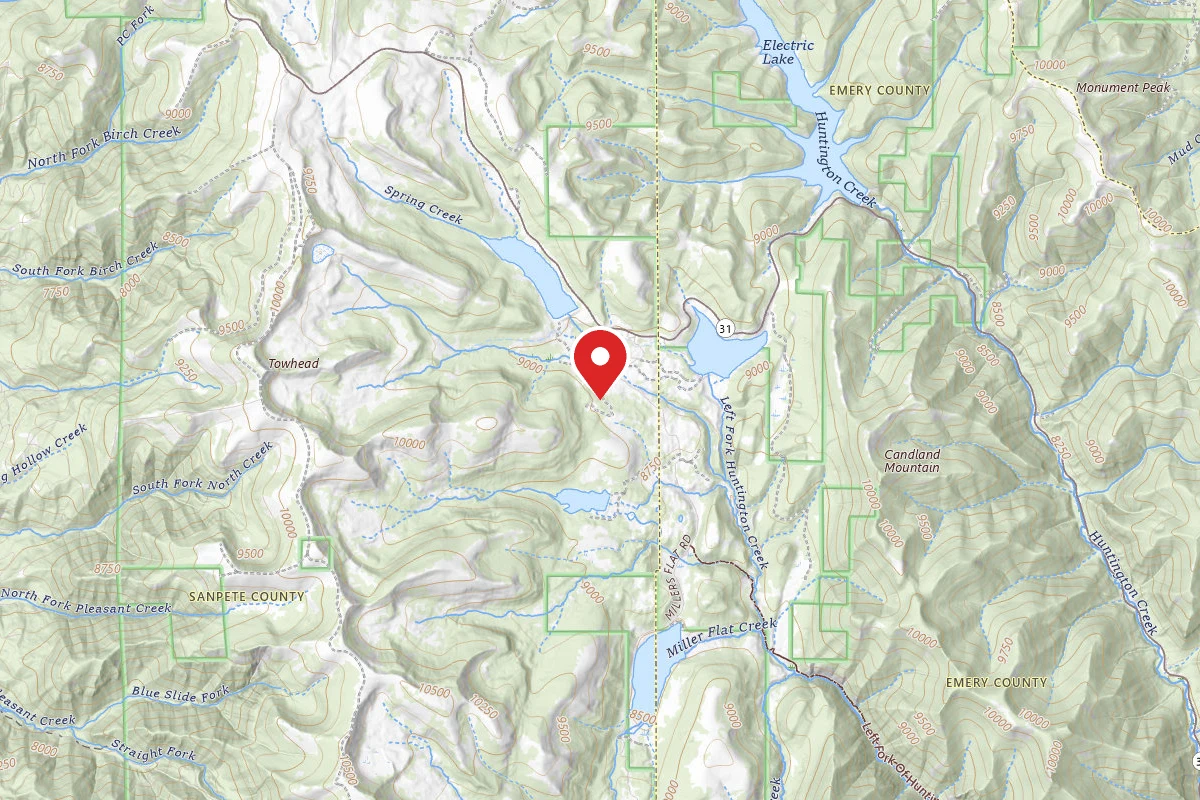 Dispersed Site near 39.5739, -111.2574