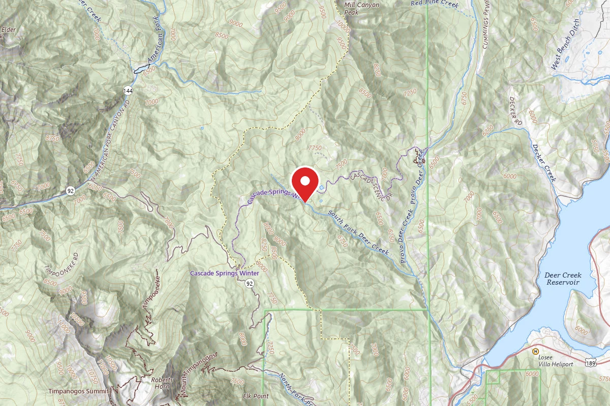 Dispersed Site near 40.4479, -111.5891